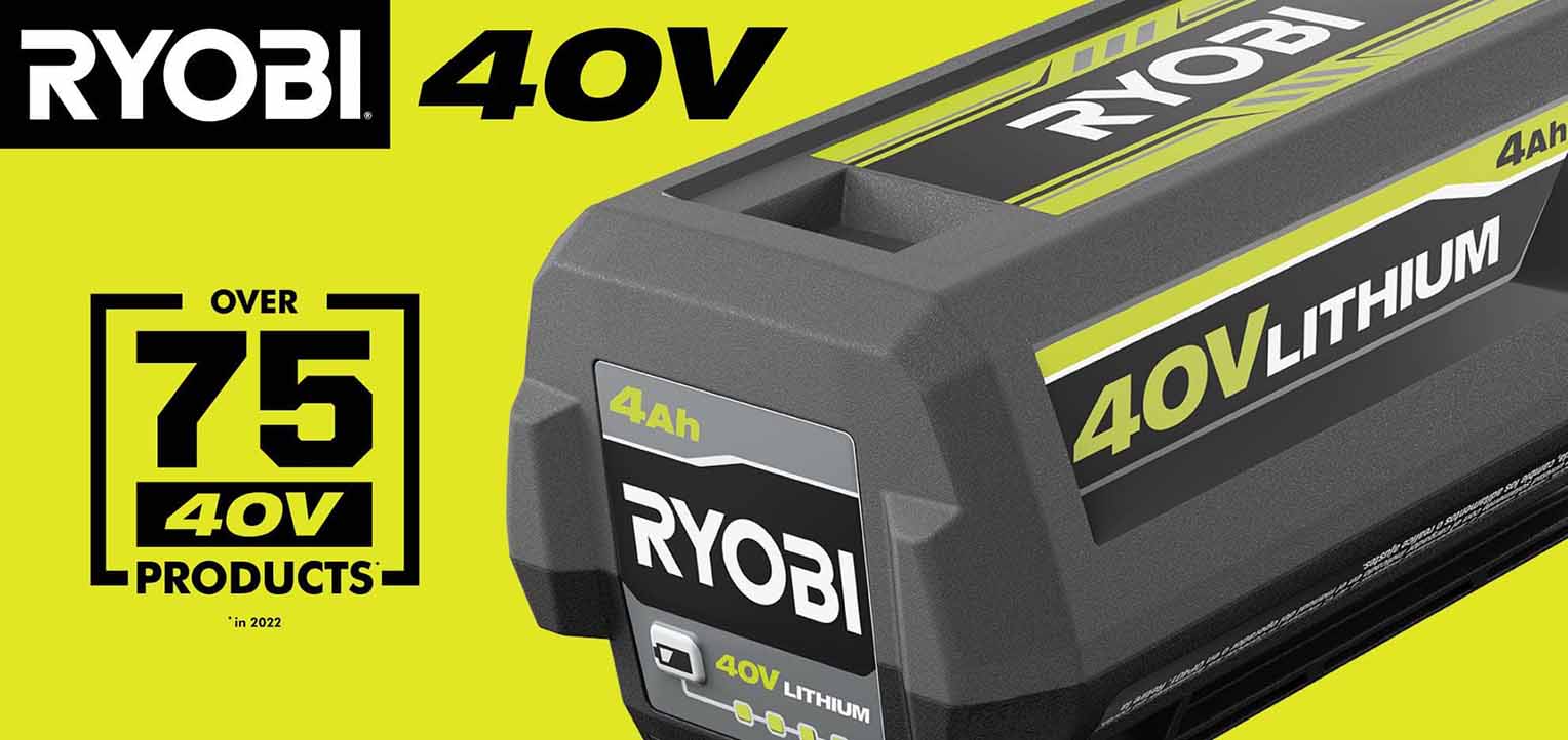 Graphic: RYOBI 40V Products
